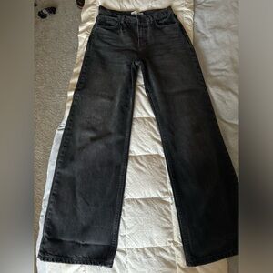 Reformation wilder cropped jean size 27